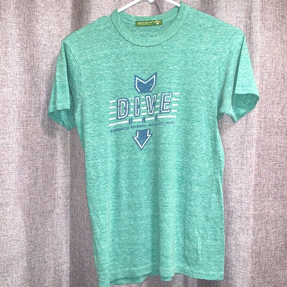Alternative Earth Graphic Print Dive Bar Tee